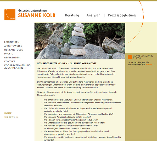 Susanne Kolb - Beratung Susanne Kolb - Gesundes Unternehmen